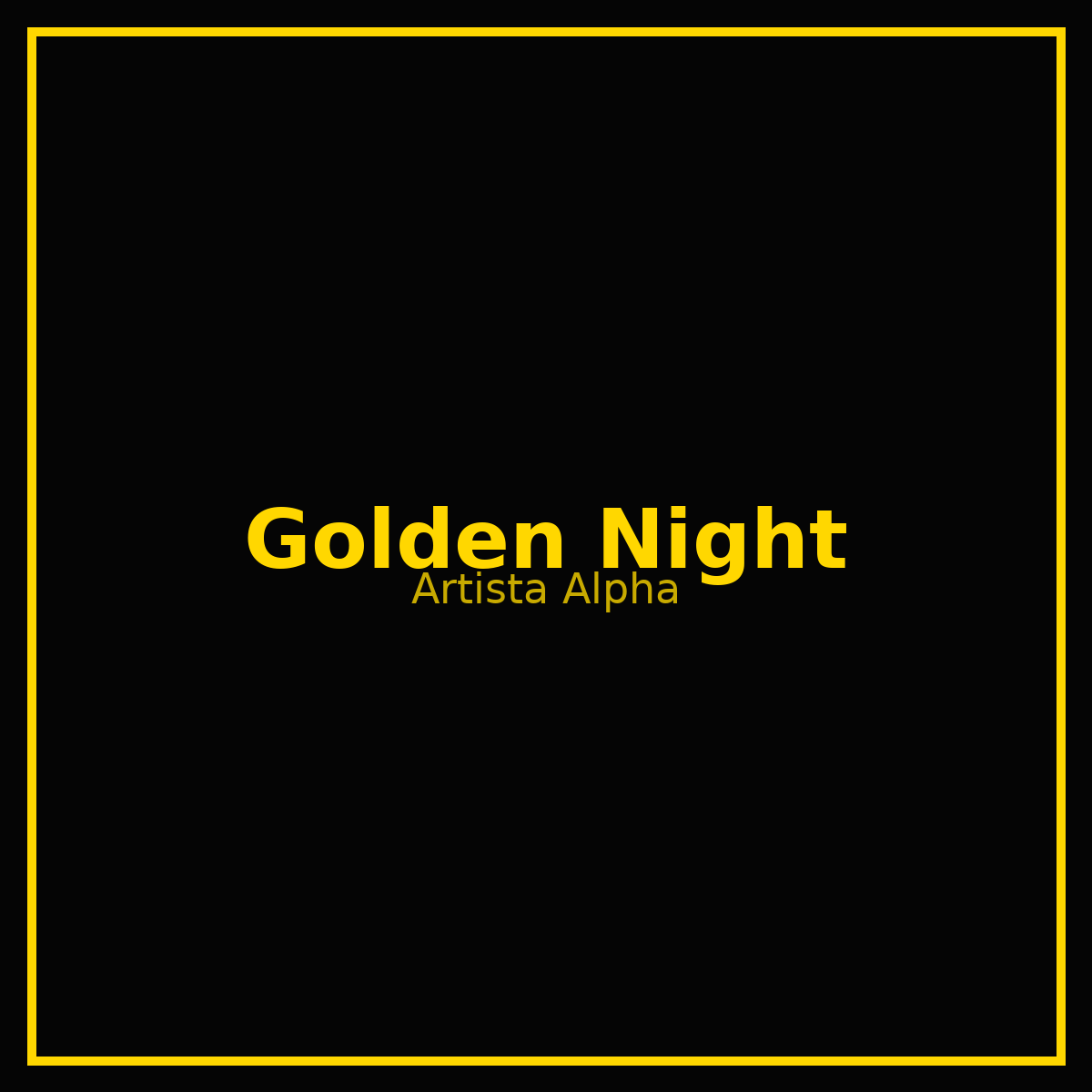 Golden Night